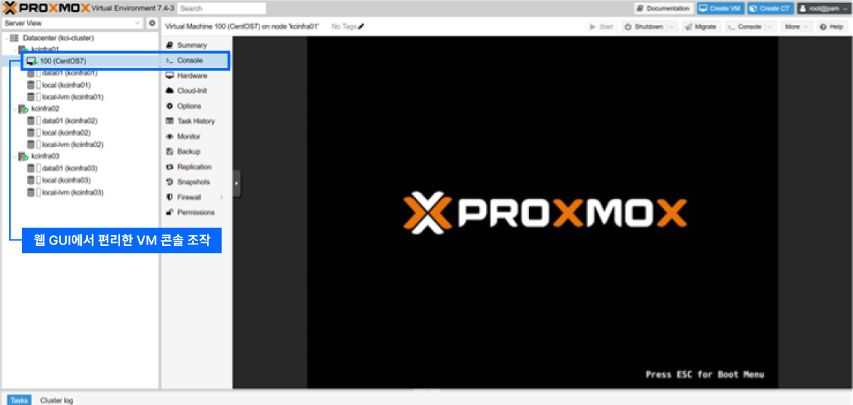 proxmox 구성도 이미지